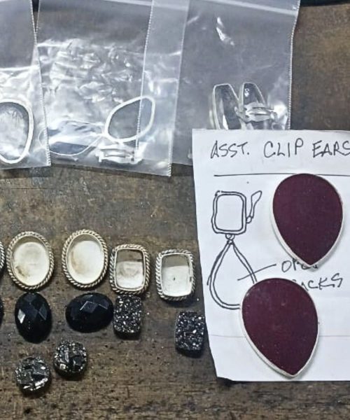 Client sketch and gem selection.