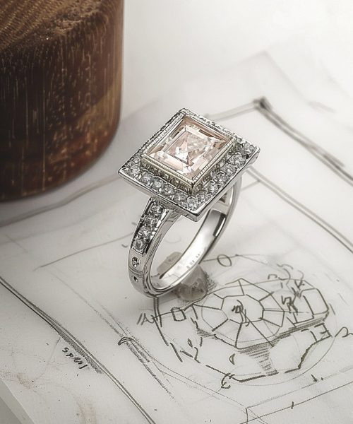 Handcrafted silver ring in a Bali atelier representing bespoke jewellery fabrication